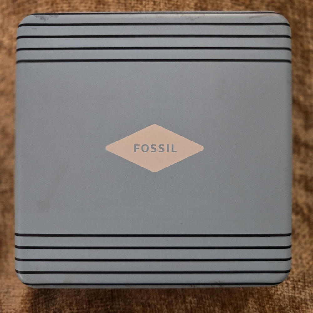 Fossil Wilder Trifold Genuine Leather Wallet Dark Brown - Picture 3 of 7
